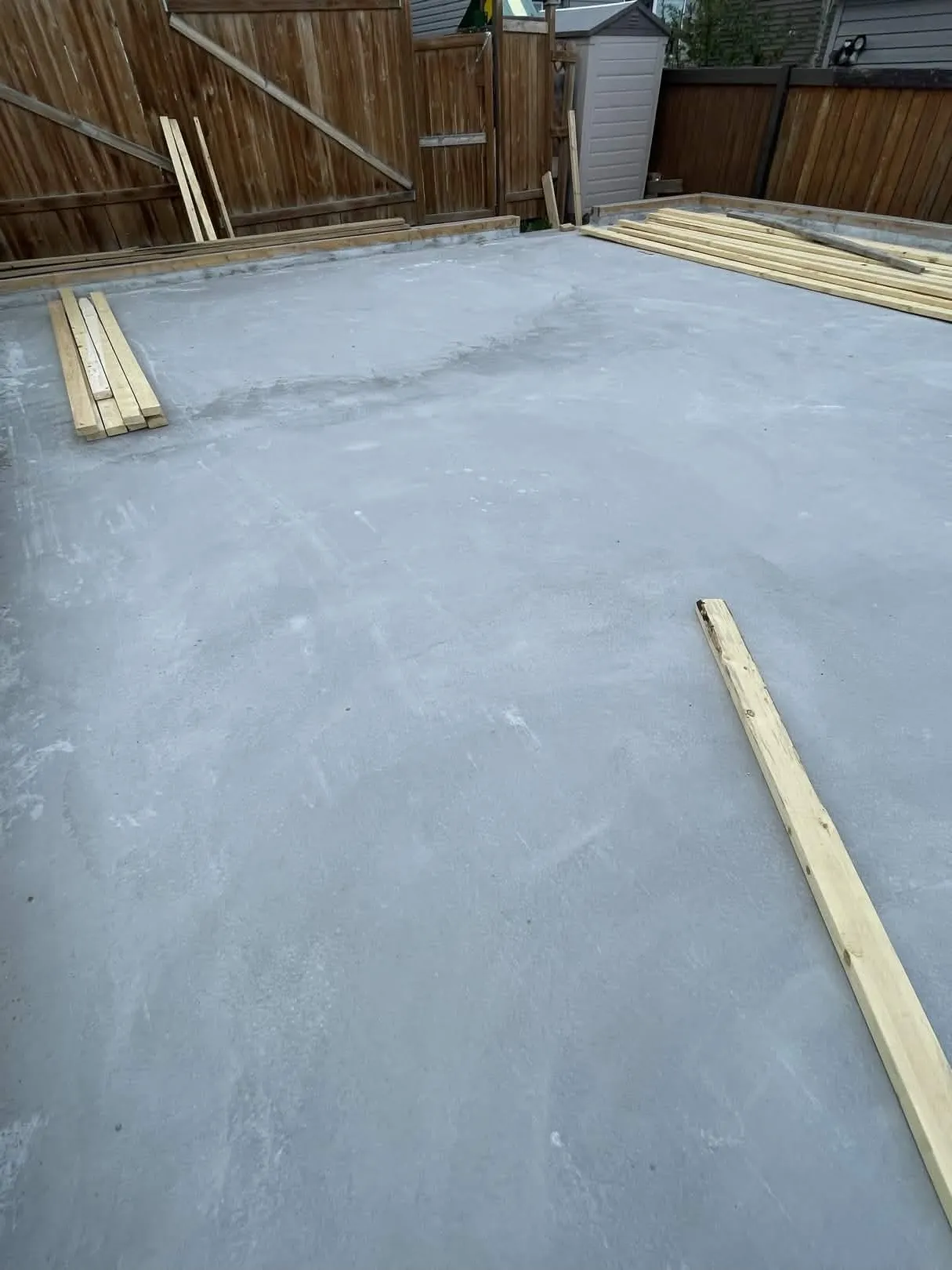 Smooth Trowel Finish concrete surface by Urban Stone Construction Calgary